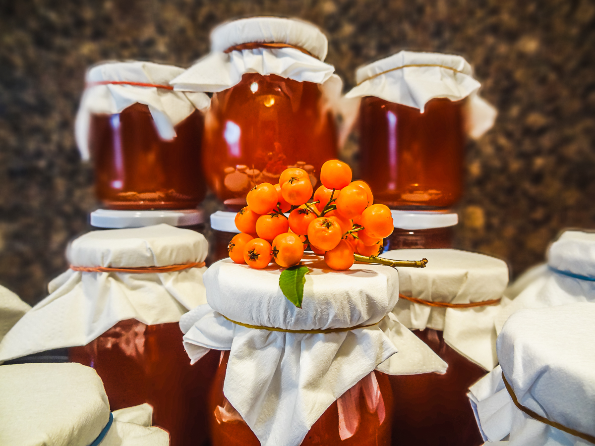 Marmeláda z hlohyně s pomerančem á la rakytník